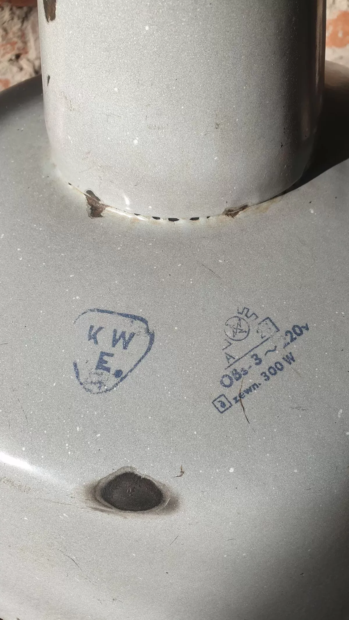 Illustration numéro 2 du produit Suspension industrielle de Wikasy A23, années 1950