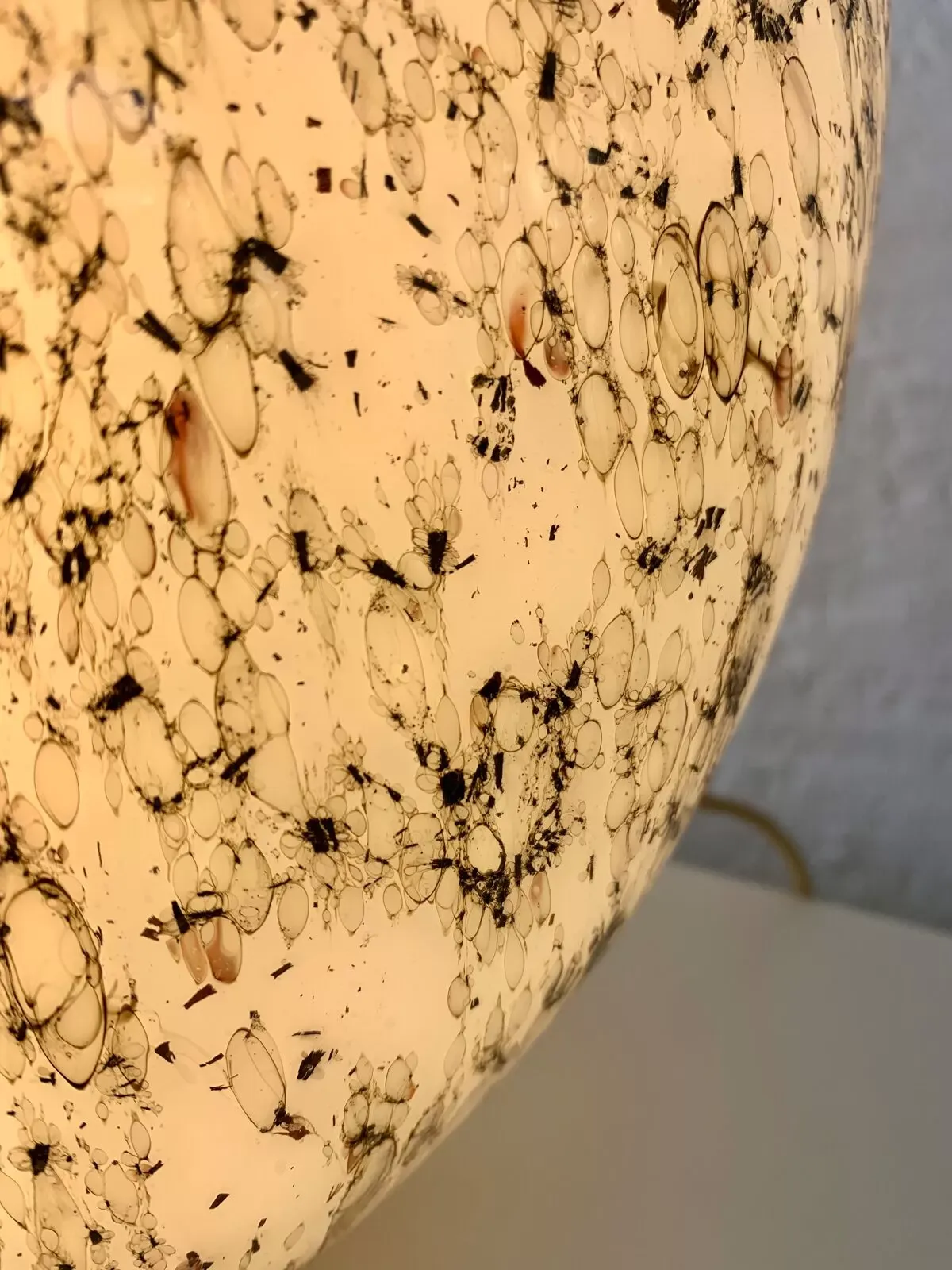 Illustration numéro 2 du produit Lampe en verre de Murano Soufflé de La Murrina, années 70