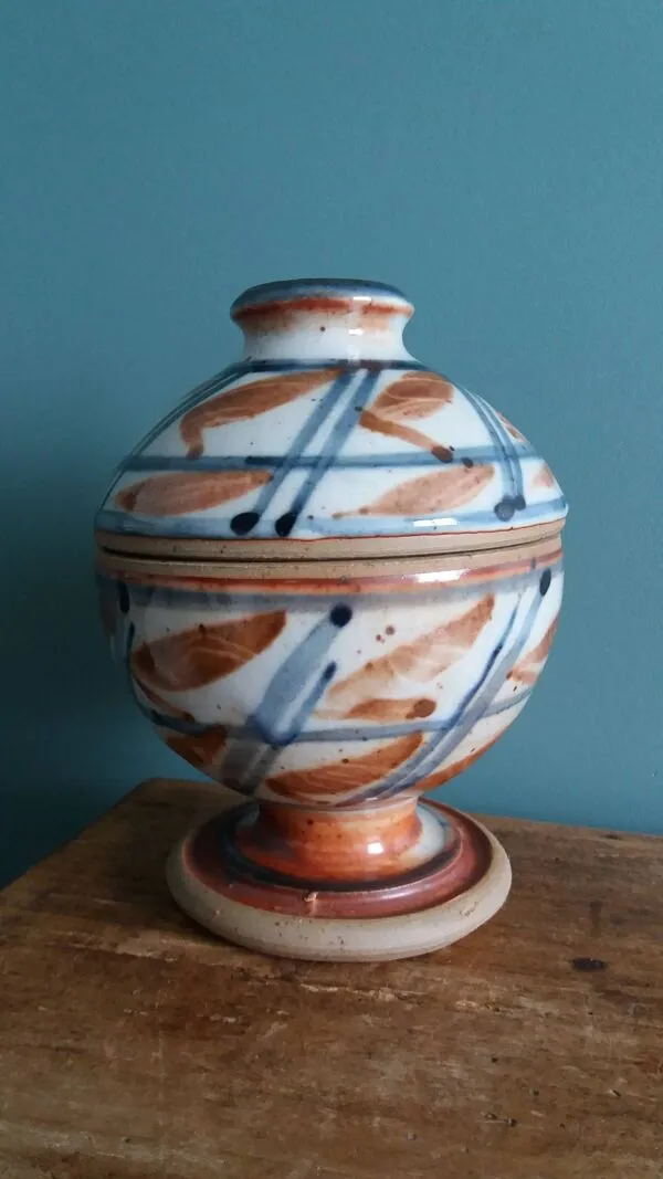 Illustration numéro 2 du produit Confiturier sucrier signé Saint Maur, Evelyne Porret et Michel Pastore