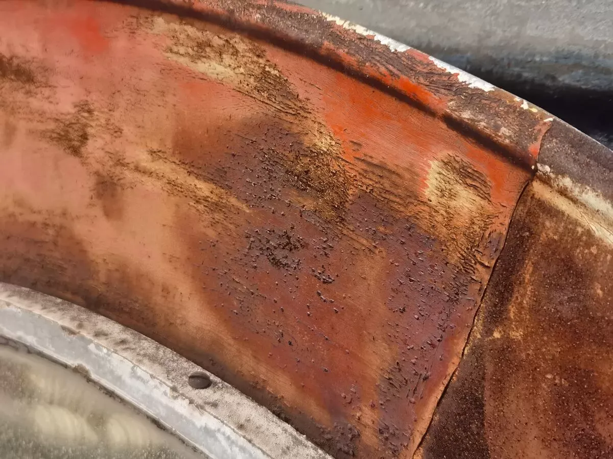 Illustration numéro 2 du produit Miroir Convexe Industriel République Tchèque 1960