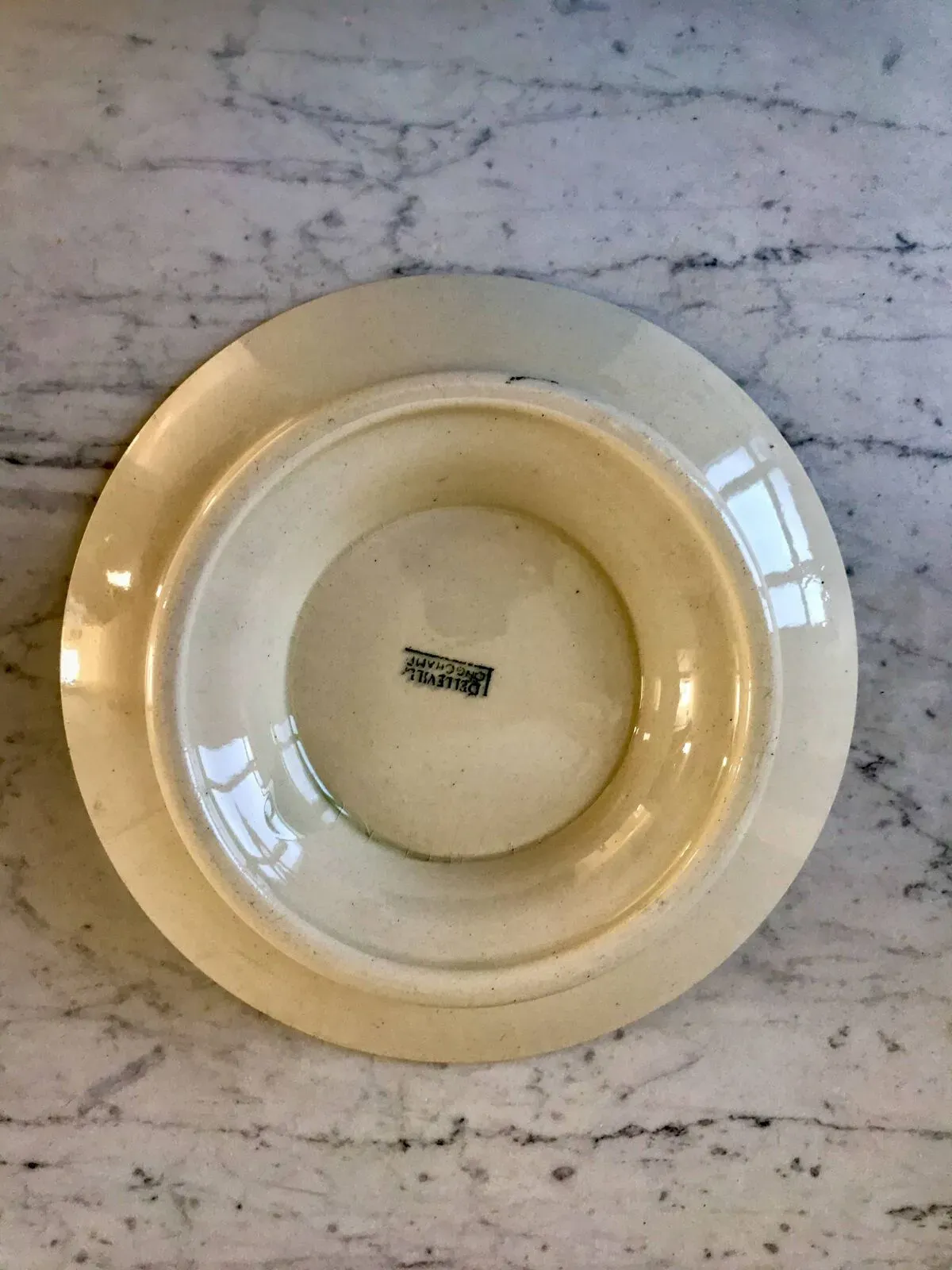 Illustration numéro 2 du produit compotier en Terre de Fer Longchamp Belleville début XXème