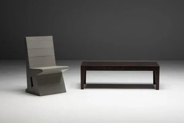 Illustration numéro 2 du produit Table basse par Dom Hans van der Laan, Pays-Bas, années 1960.