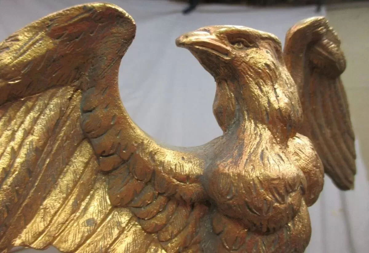 Illustration numéro 2 du produit Bibliothèque acajou de Cuba Scd empire ornée 50 bronzes dorés