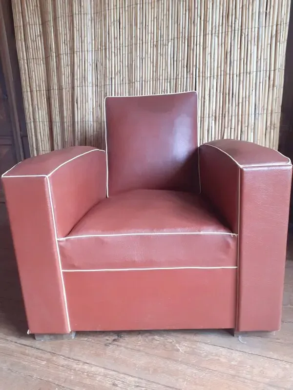 Illustration numéro 2 du produit Fauteuil club 1950