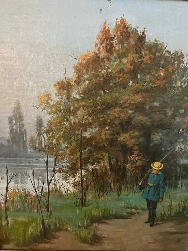 Illustration numéro 2 du produit Retour de pêche signé Bonesi