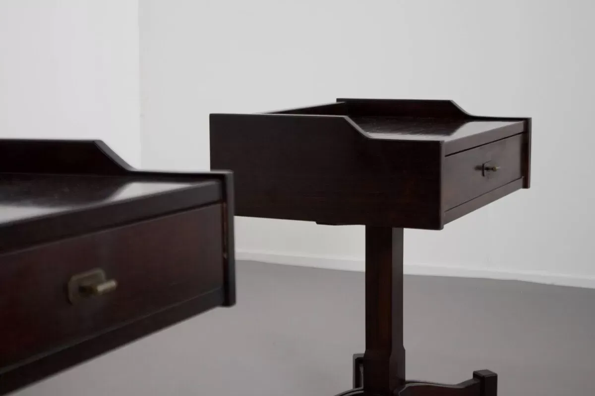 Illustration numéro 2 du produit Tables d'Appoint en Palissandre par Claudio Salocchi pour Sormani, Italie, 1960s