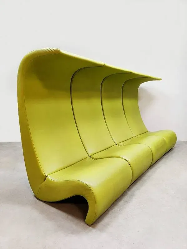 Illustration numéro 2 du produit Fauteuil lounge vintage Amoebe Verner Panton Vitra 1970