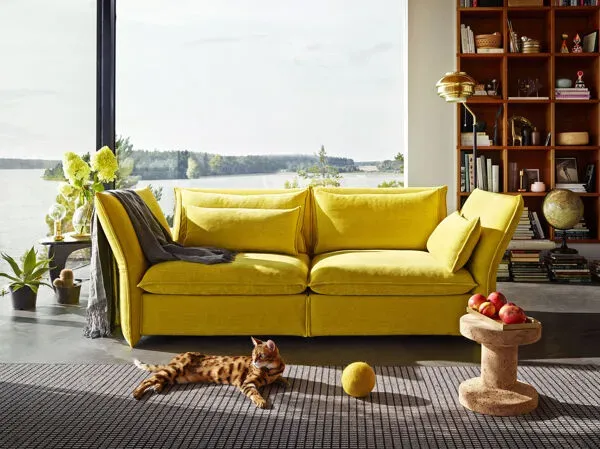 Illustration numéro 2 du produit Vitra - Mariposa Sofa et ottoman	- Edward Barber & Jay Osgerby 2014
