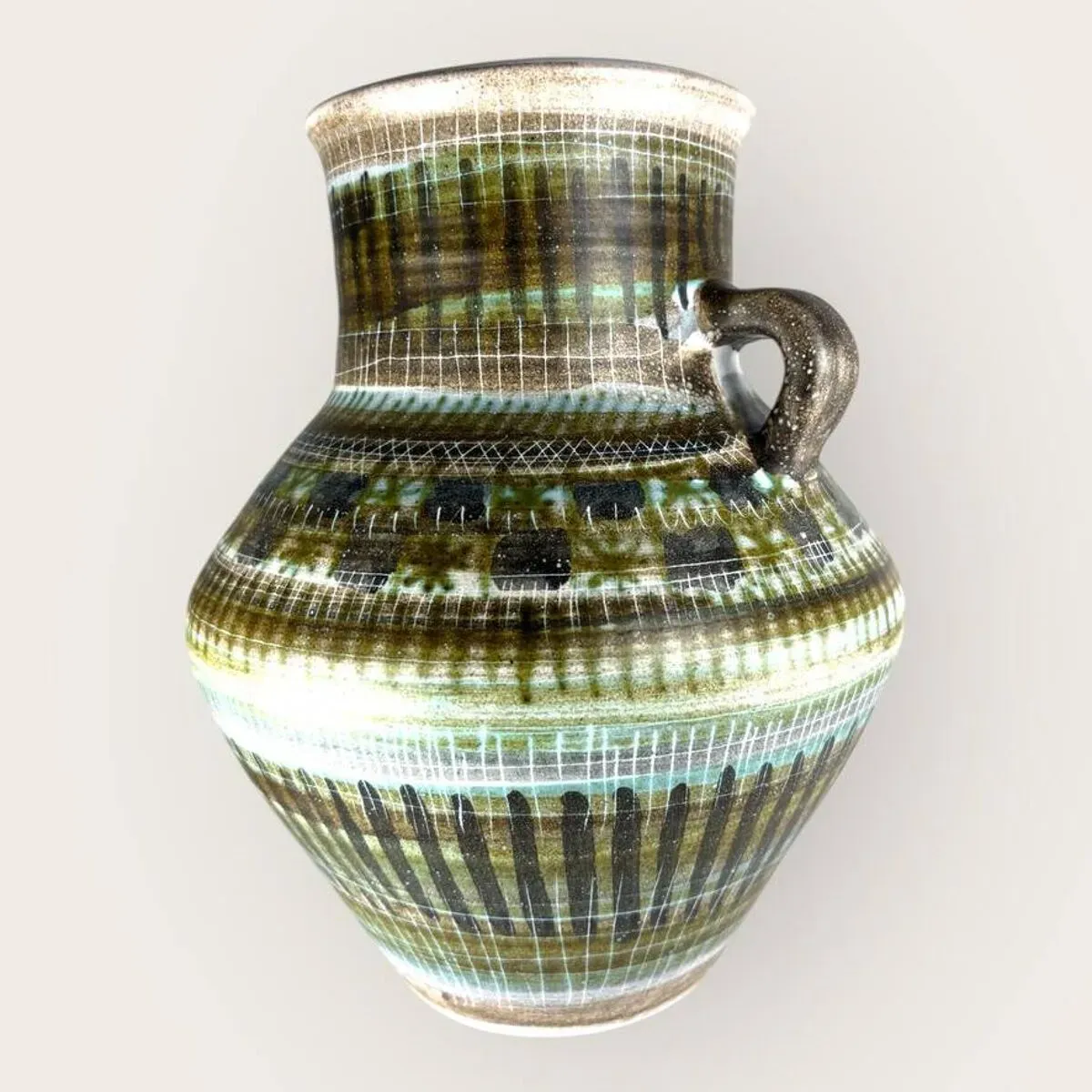 Illustration numéro 2 du produit Vase Marcel Guillot céramique France 1960