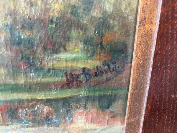 Illustration numéro 2 du produit Paysage de village