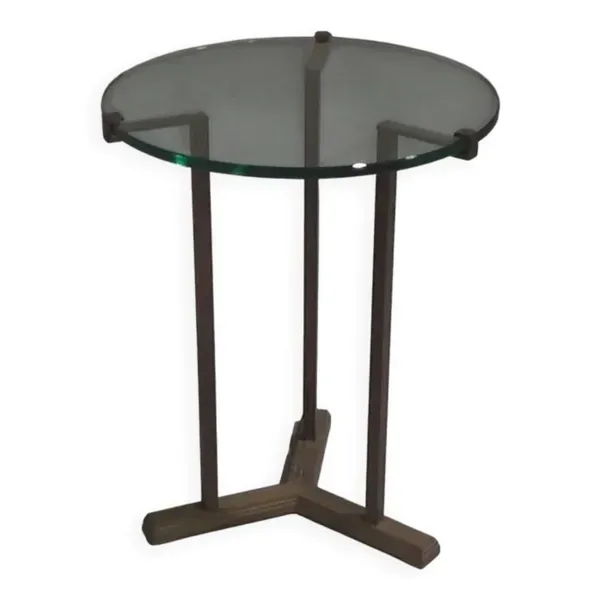 Illustration numéro 2 du produit Très rare table d'appoint ou table basse Peter Ghyczy modèle T37