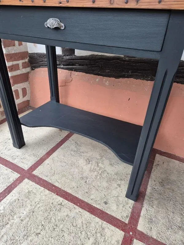 Illustration numéro 2 du produit Table console bureau bois