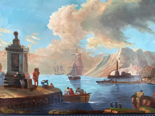 Illustration numéro 2 du produit Peinture École du XIXeme d’après le XVIIIeme.