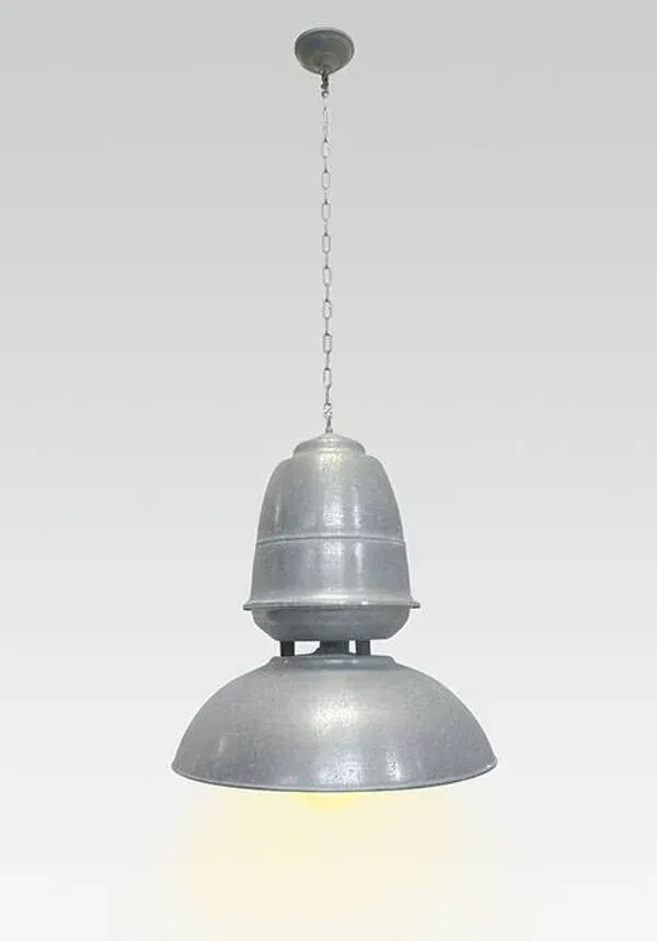 Illustration numéro 2 du produit Lampe à suspension industrielle en zinc