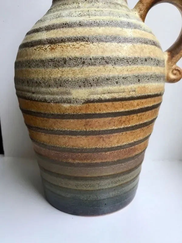 Illustration numéro 2 du produit grand vase en céramique West Germany Scheurich Keramik Space Age années 1970