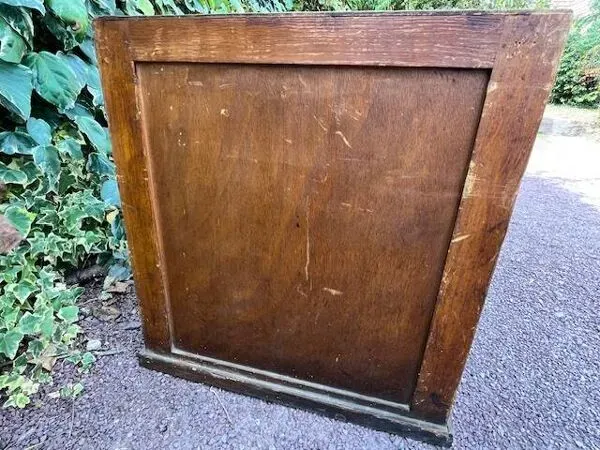 Illustration numéro 2 du produit Caisson - meuble de métier 4 tiroirs poignées coquilles