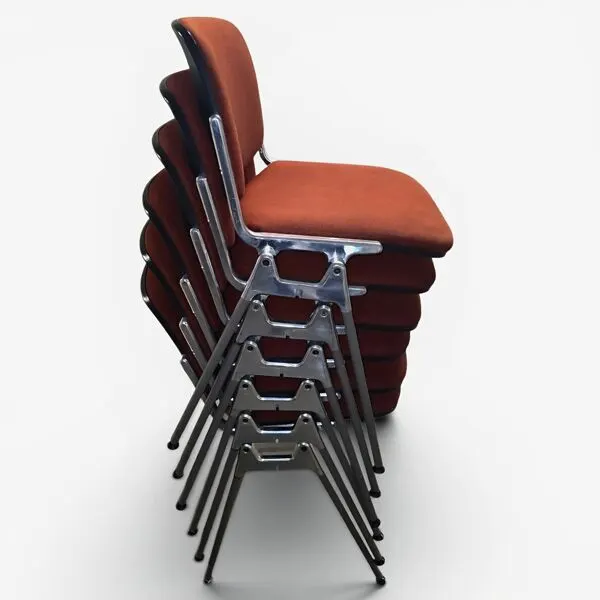 Illustration numéro 2 du produit Chaises DSC 106 par Giancarlo Piretti pour Castelli – Circa 1970