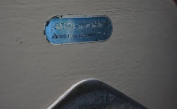 Illustration numéro 2 du produit Chaise de bureau d'architecte industriel suédois par Odelberg & Olsen, années 1940.