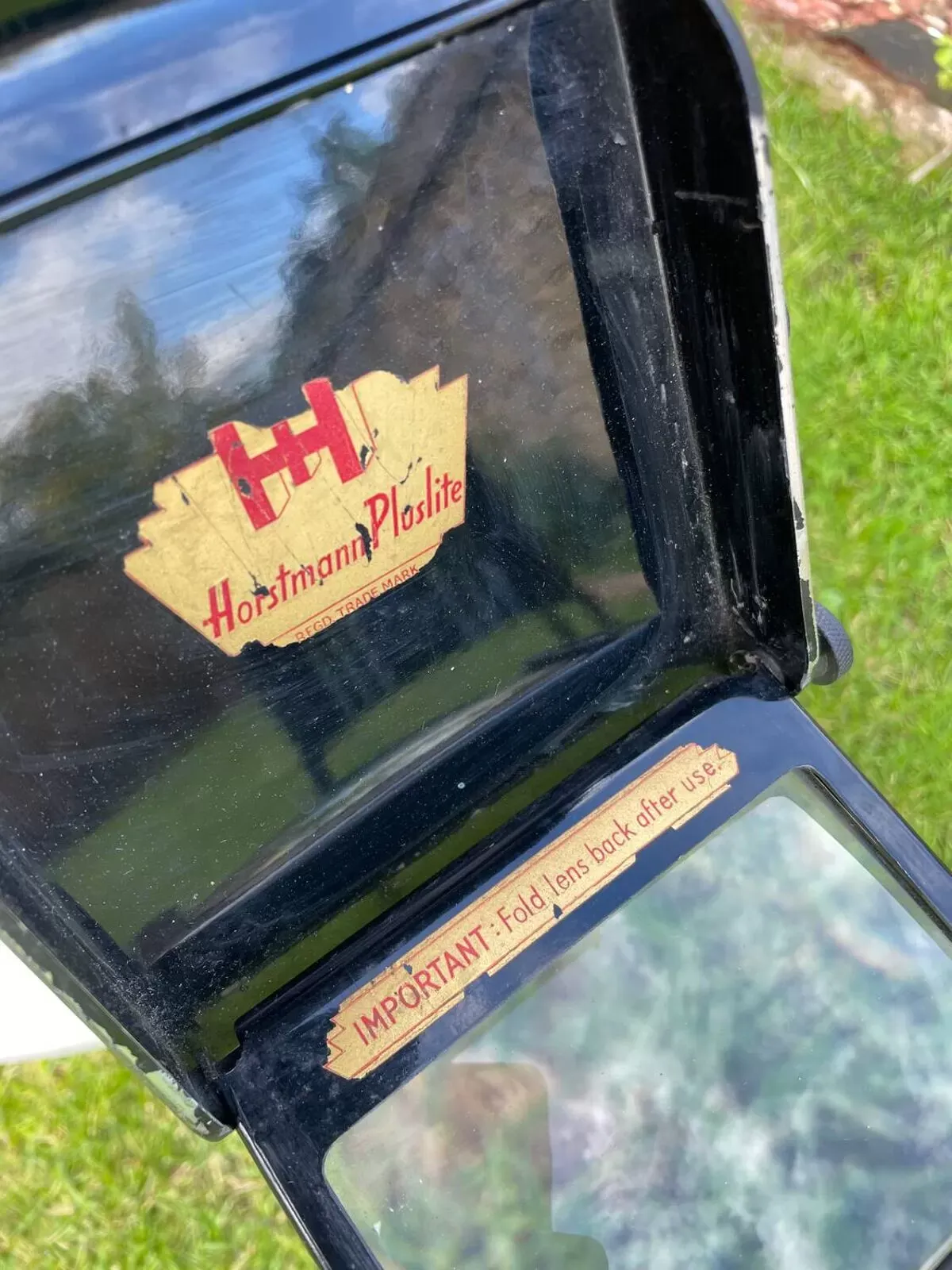 Illustration numéro 2 du produit Lampe Hadrill Hortsmann Pluslite vintage 1950