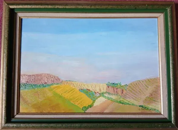 Illustration numéro 2 du produit Huile sur toile