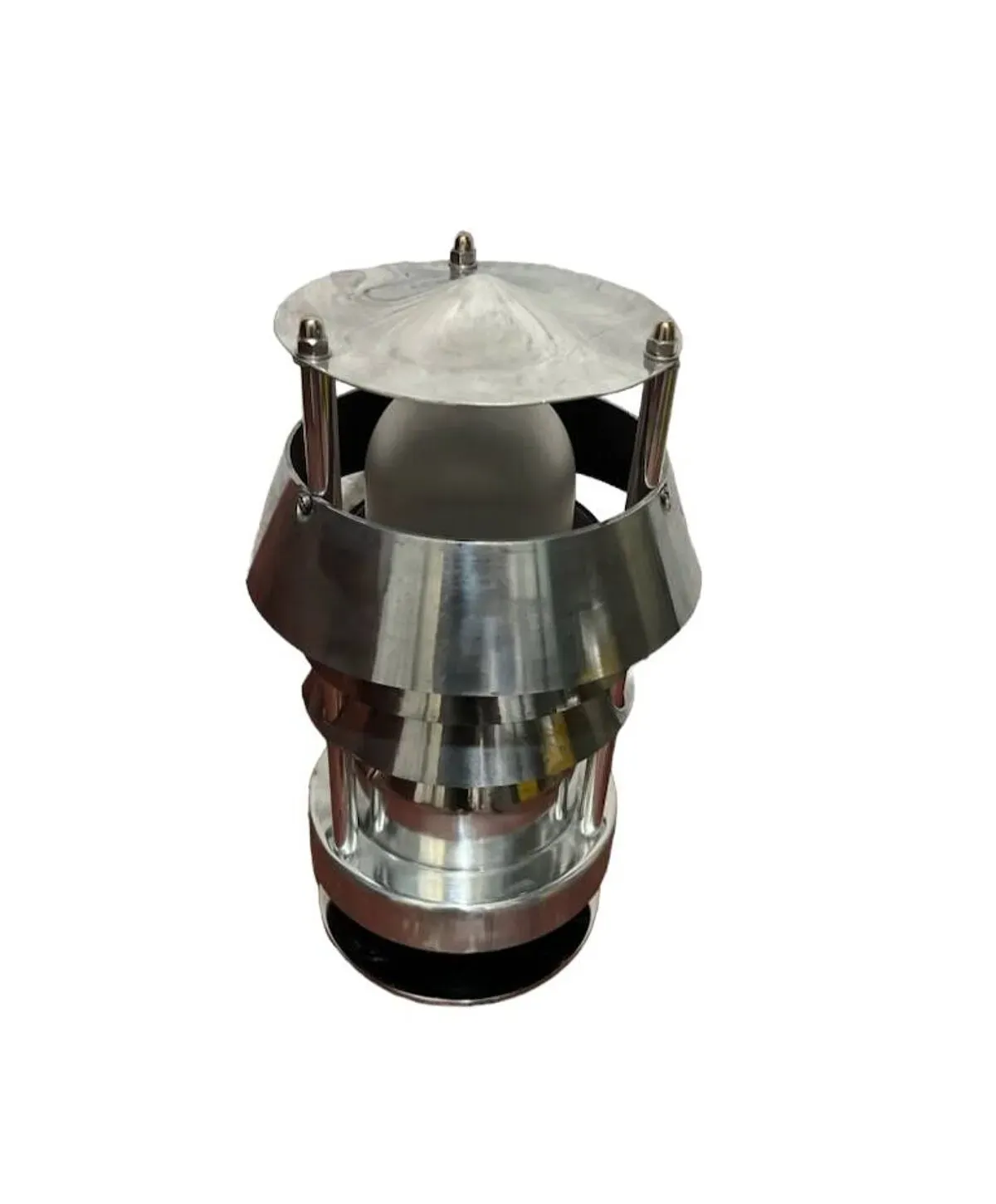 Illustration numéro 2 du produit Lampe industrielle chrome