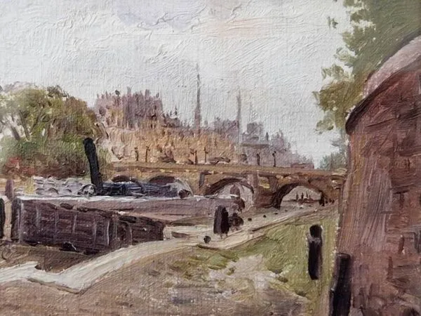 Illustration numéro 2 du produit Enrique Atalaya (1851-1914), peintre espagnol - Huile sur toile - Paris