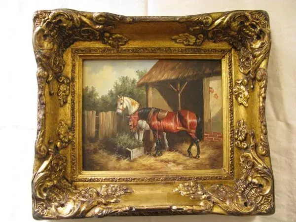 Illustration numéro 2 du produit Tableau huile sur panneau