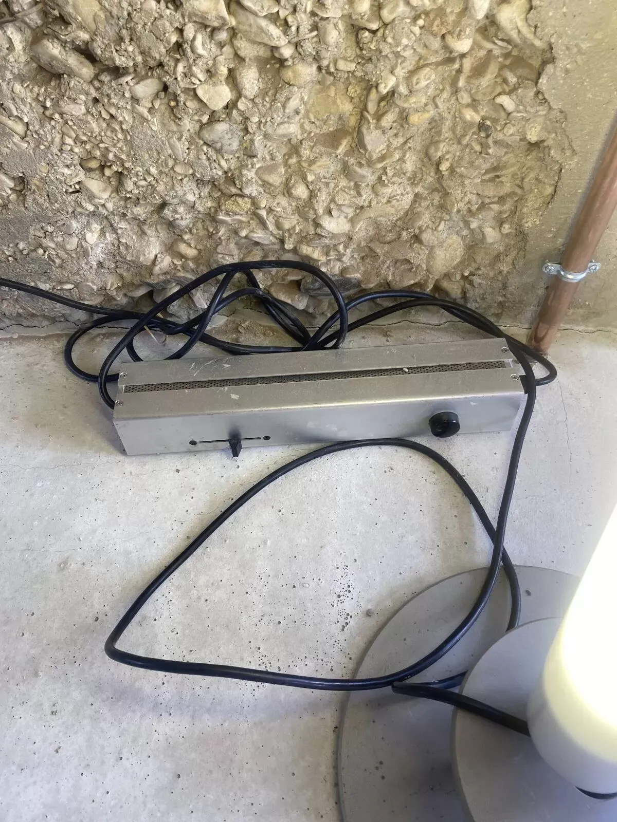 Illustration numéro 2 du produit Lampadaire 'Tube' - Christian Deuber - Années 90