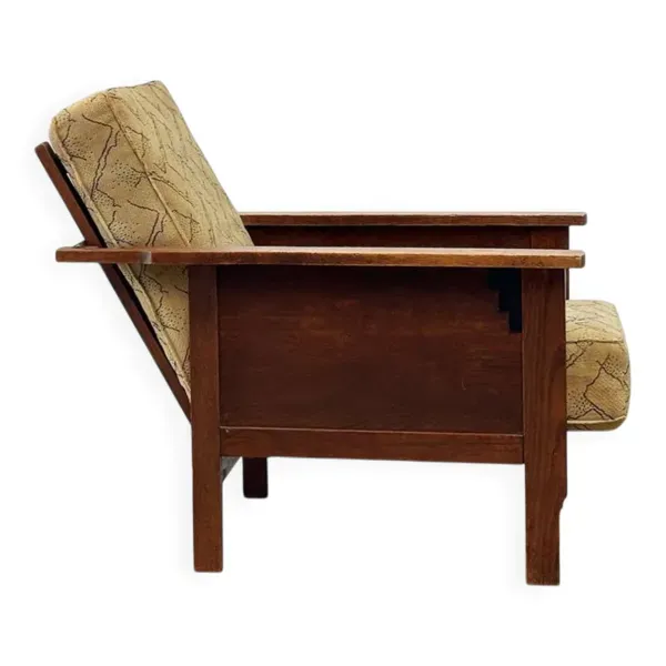 Illustration numéro 2 du produit Fauteuil de salon hollandais des années 1950