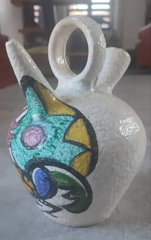 Illustration numéro 2 du produit Pichet, grande chevrette en céramique de Pablo Sanguino Toledo