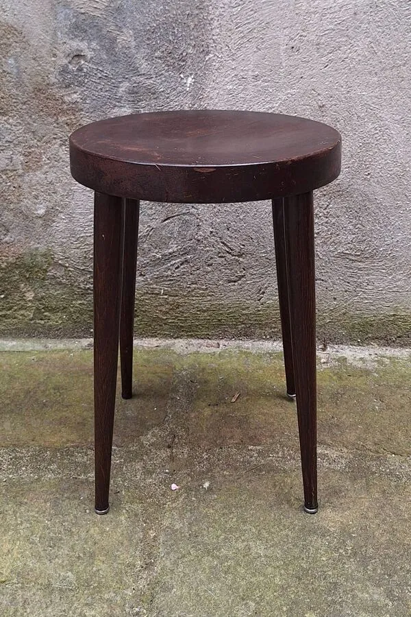 Illustration numéro 2 du produit Paire de tabouret bistrot Baumann