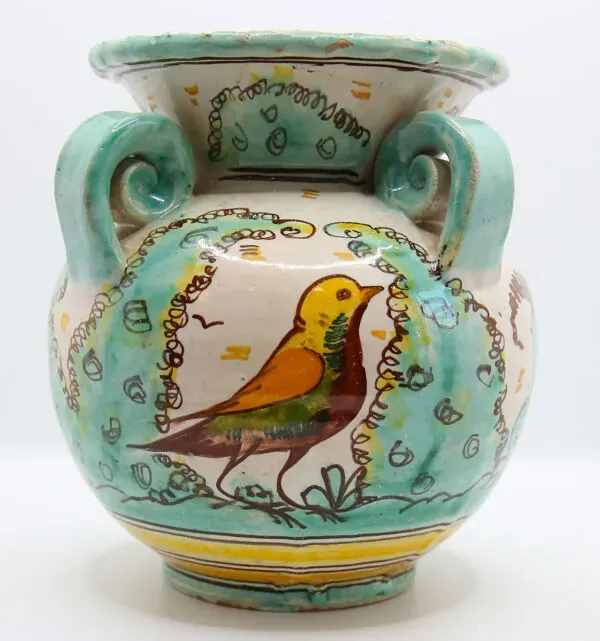 Illustration numéro 2 du produit Vase espagnol vintage ode à la nature de Arzobispo