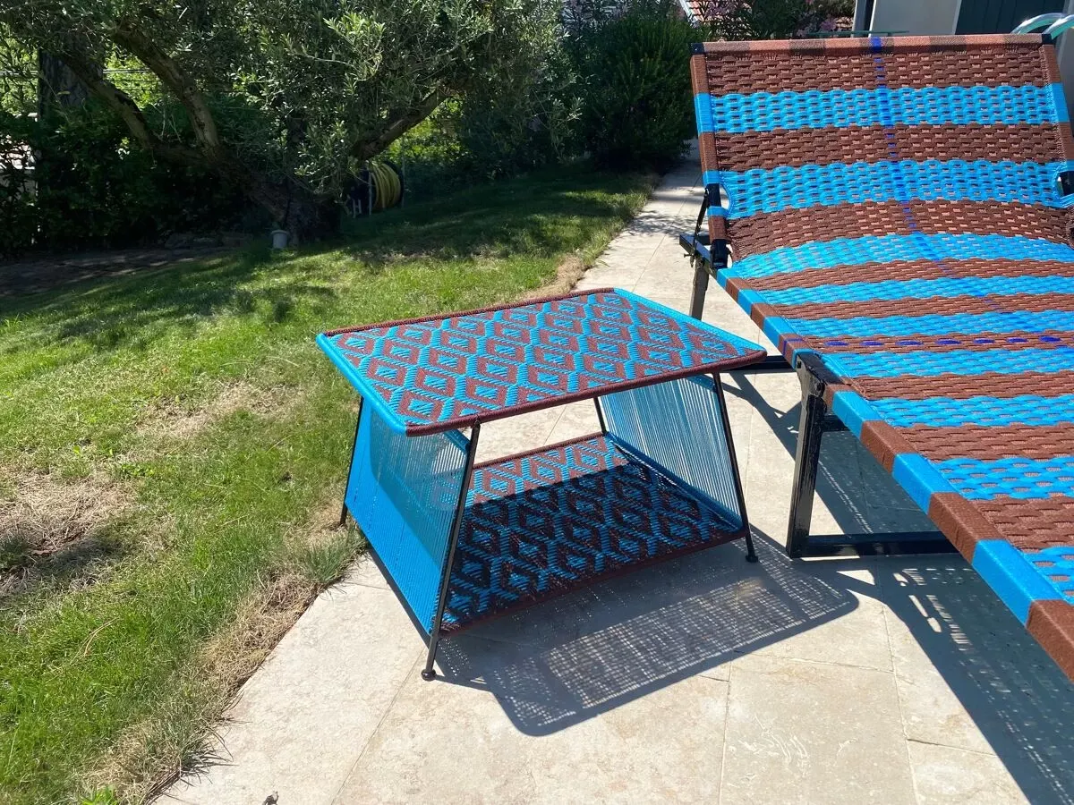 Illustration numéro 2 du produit Table basse de jardin