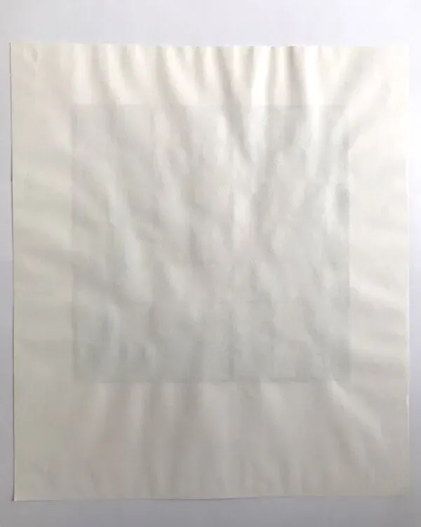 Illustration numéro 2 du produit Ecole contemporaine : technique mixte sur papier, Sans titre (carré), circa 2021