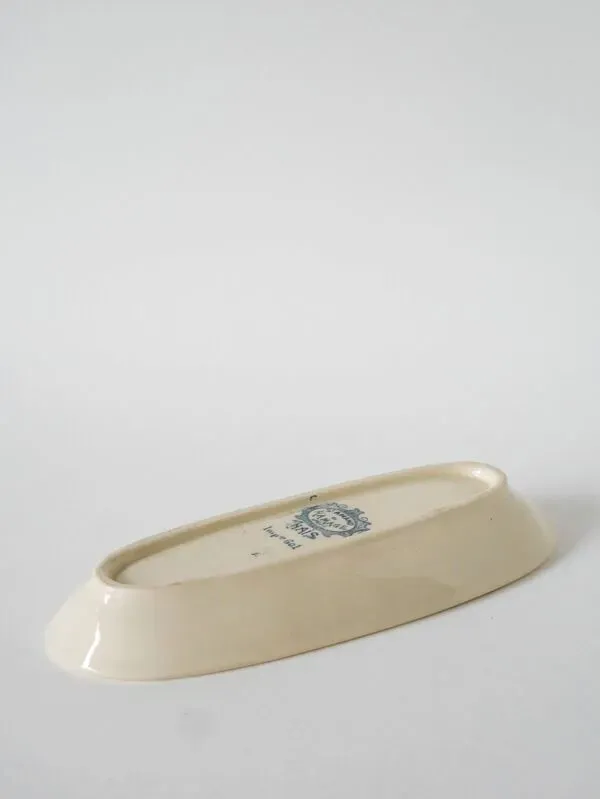 Illustration numéro 2 du produit grand porte-savon en Terre de Fer, Saint-Amand modèle ''Thais'' XIXème