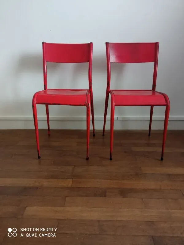 Illustration numéro 2 du produit Chaises mullca 510 pied compas