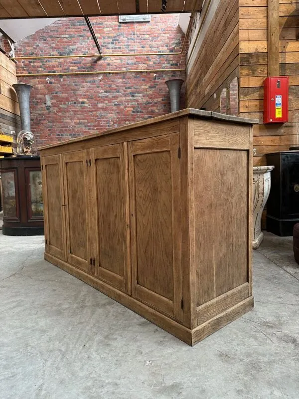 Illustration numéro 2 du produit Meuble de métier début XXème en chêne