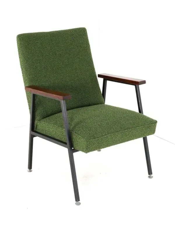 Illustration numéro 2 du produit Fauteuil 'Genie' Gispen design néerlandais des années 50   entièrement restauré