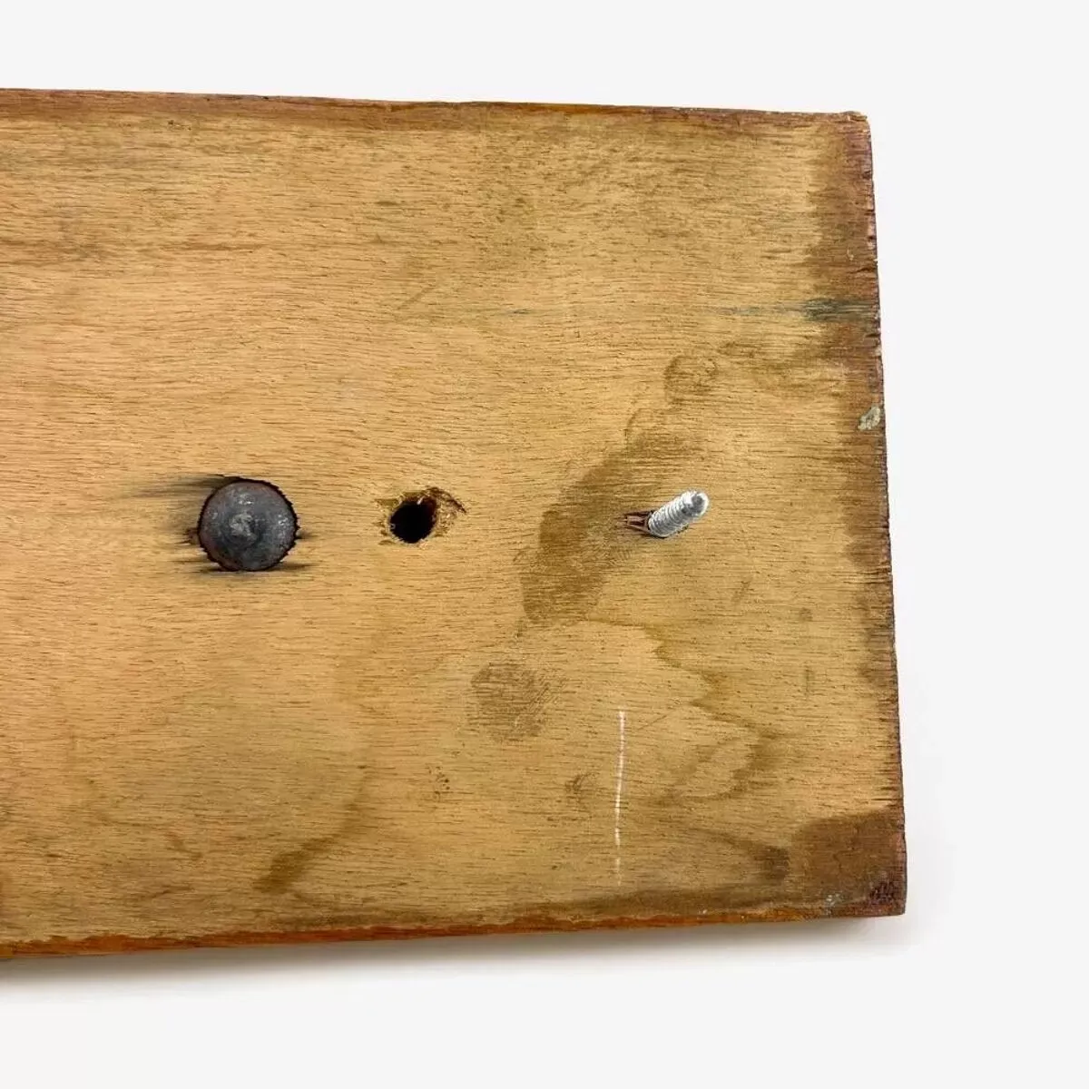 Illustration numéro 2 du produit Porte-manteaux industriel vintage bois et métal