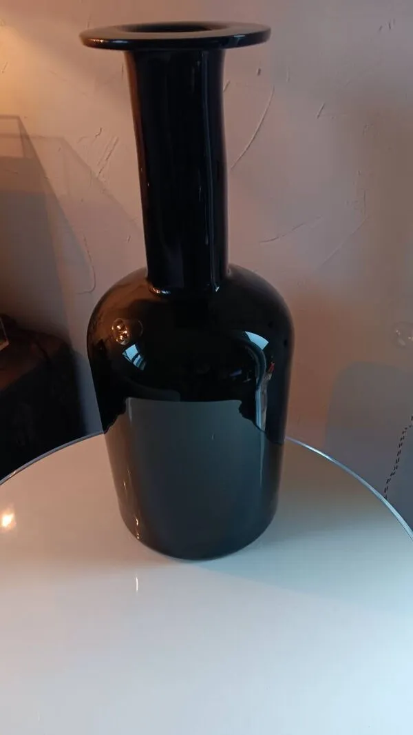 Illustration numéro 2 du produit Gulvase de otto brauer pour holmegaard- danemark