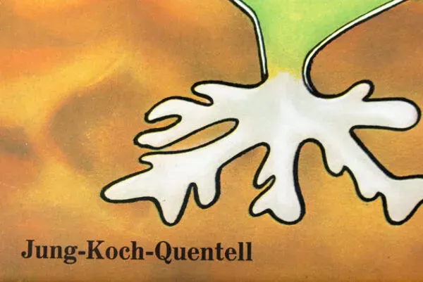 Illustration numéro 2 du produit Affiche murale de l’école par Jung-Koch-Quentell ''algue'' 1970