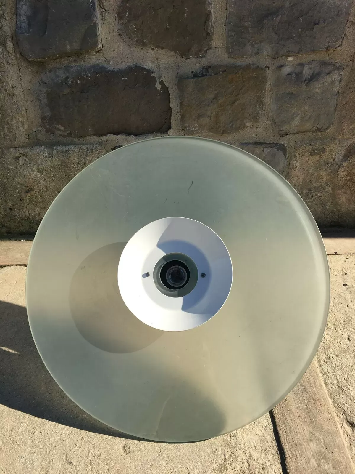 Illustration numéro 2 du produit Suspension verre design 1980