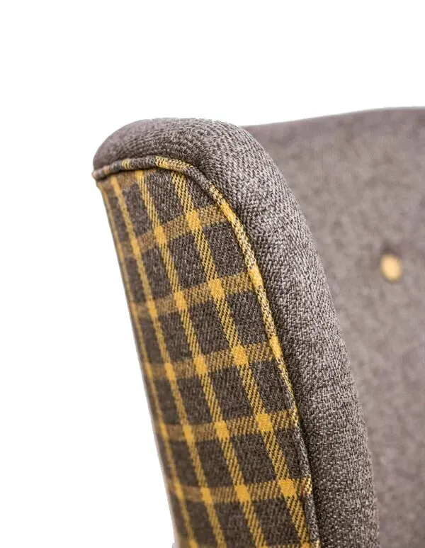 Illustration numéro 2 du produit Chaise Club, années 60-70