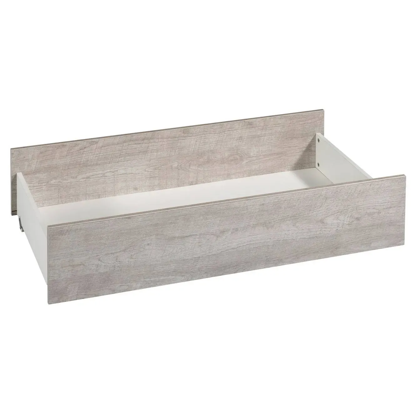 Illustration numéro 2 du produit Tiroir De Lit Évolutif En Bois - Loft Blanc