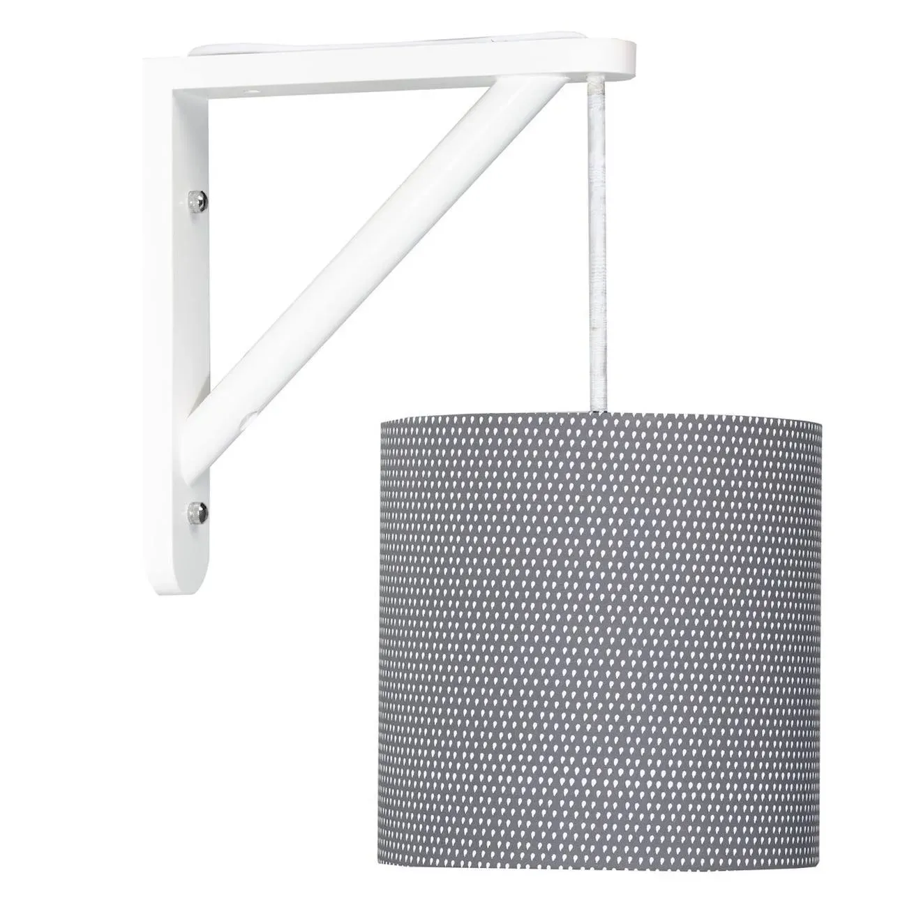 Illustration numéro 2 du produit Applique Murale En Coton - Babyfan Gris