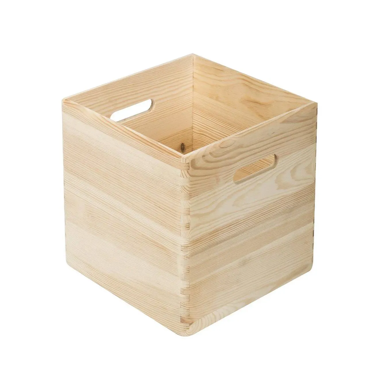 Illustration numéro 2 du produit Cube En Pin Massif Bois Clair