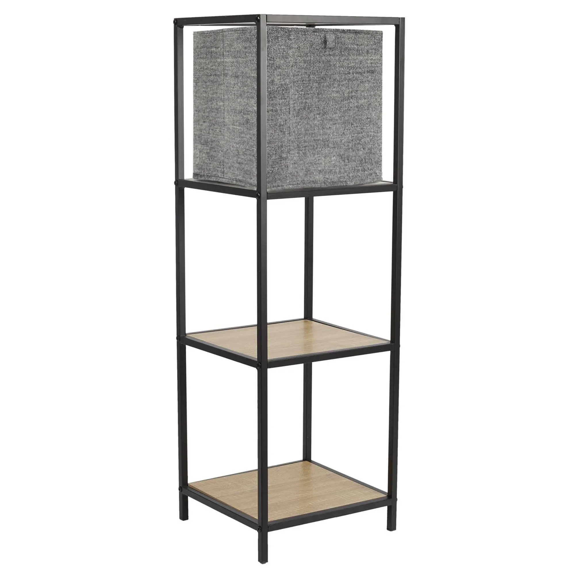 Illustration numéro 3 du produit Etagère 3 Niveaux Style Industriel Stockies - Blancheporte