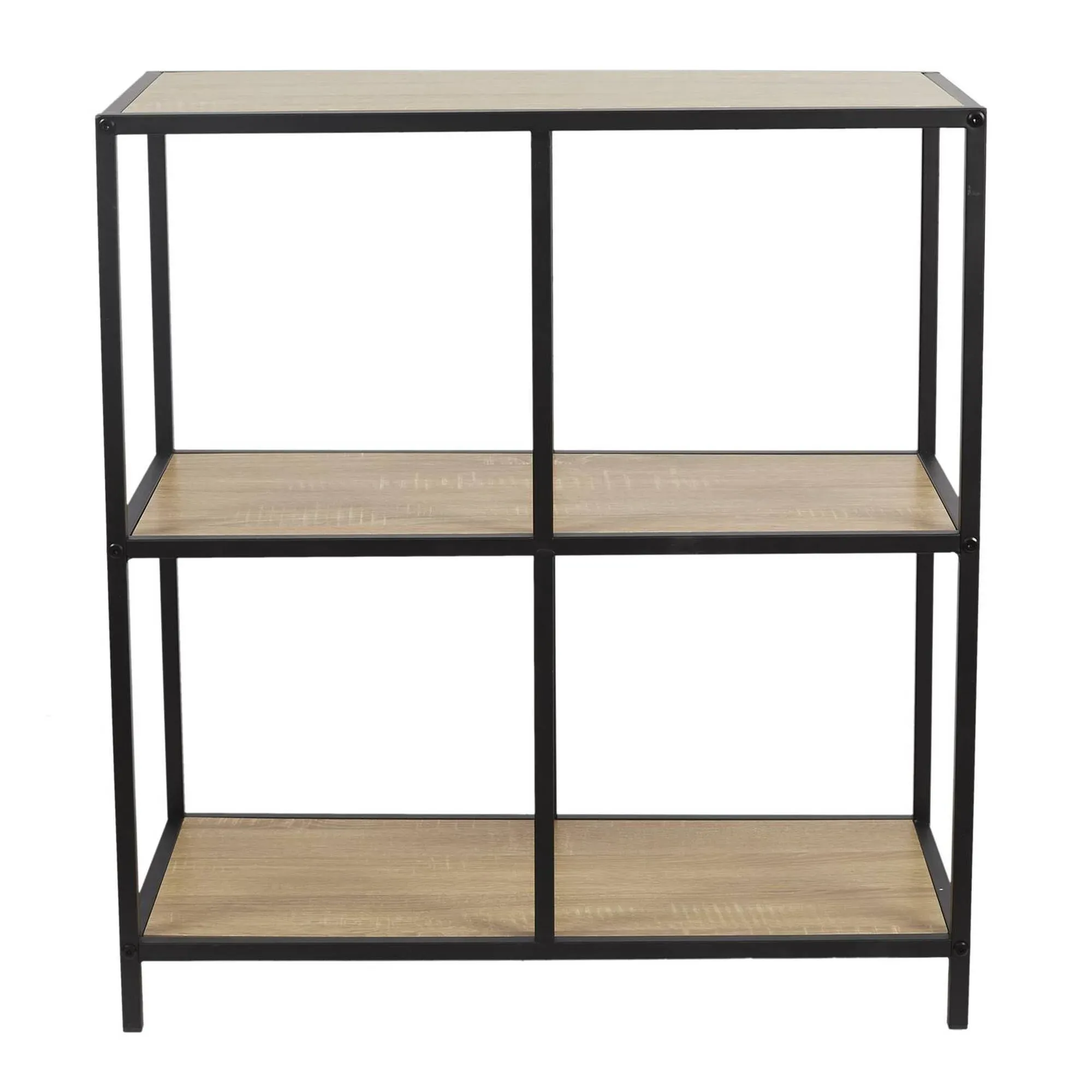 Illustration numéro 3 du produit Etagère 4 Cases Style Industriel Stockies - Blancheporte