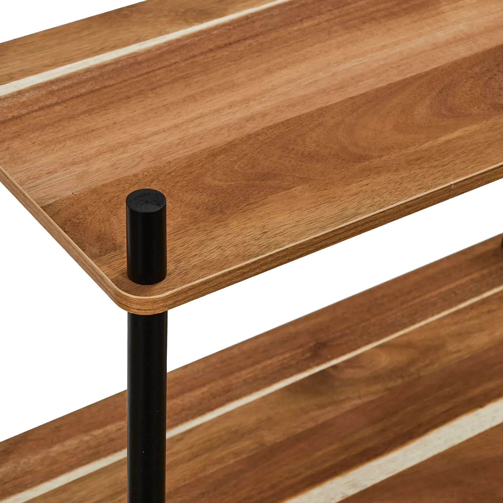 Illustration numéro 3 du produit Etagère 3 Niveaux En Bois - Blancheporte