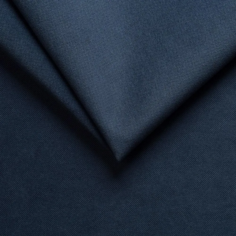 Illustration numéro 3 du produit Fauteuil fixe FOLIO velours bleu